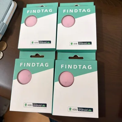 FINDTAG スマートトラッカー 4個セット ピンク