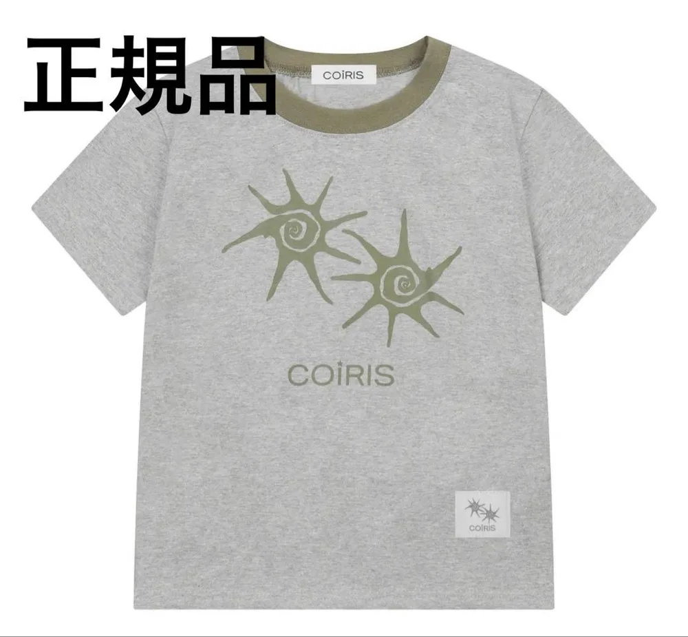 【値下げしました】coiris 半袖 Tシャツ グレー コイリス