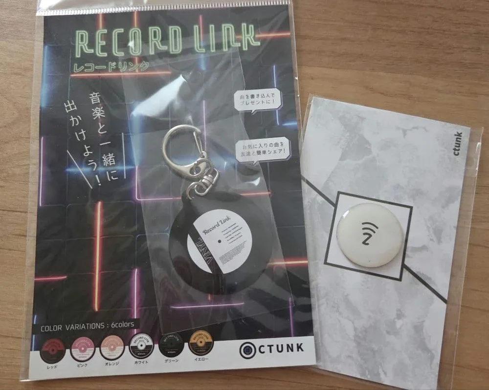CTUNK RECORD LINK & スマートデジ NFCタグ セット