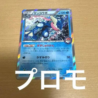 ポケモンカード ゲッコウガ 夏休みプレゼントキャンペーン PROMO XY-P