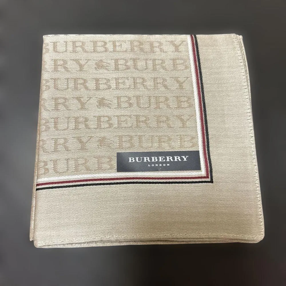 新品 BURBERRY LONDON ハンカチ ベージュ