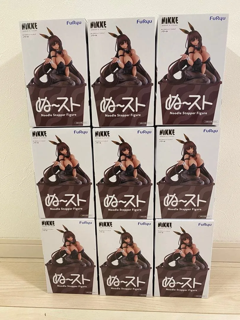 勝利の女神:NIKKE ぬーどるストッパーフィギュア ノワール 9個セット