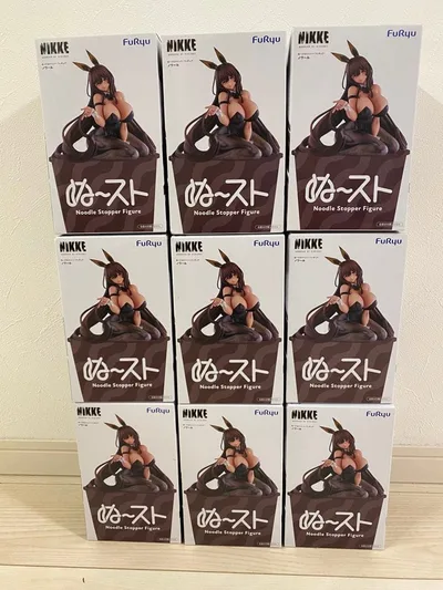 勝利の女神:NIKKE ぬーどるストッパーフィギュア ノワール 9個セット