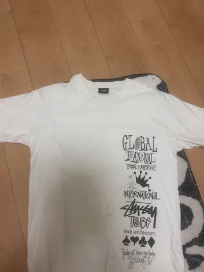 STUSSY 半袖 Tシャツ ホワイト Sサイズ