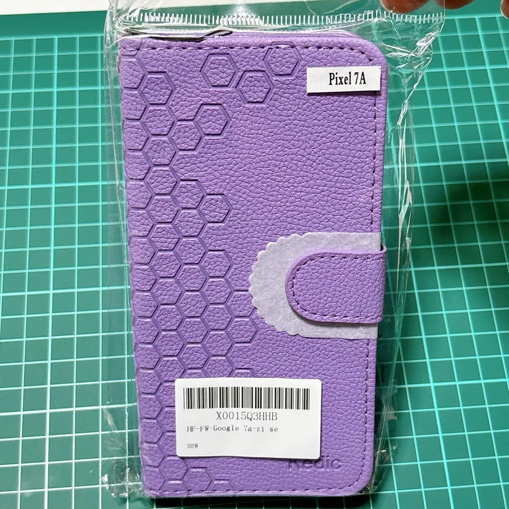 Google Pixel7A 手帳型ケース パープル SC-56C