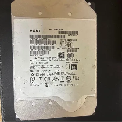 HGST製 12TB SAS HDD ジャンク 動作未確認 k