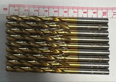 GUHRING グーリング HSS 6.3mm TiNコート 9本セット