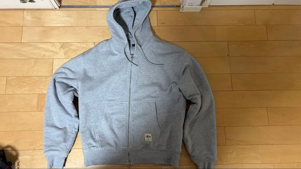 Stussy Double Face Label Zip Hoodie