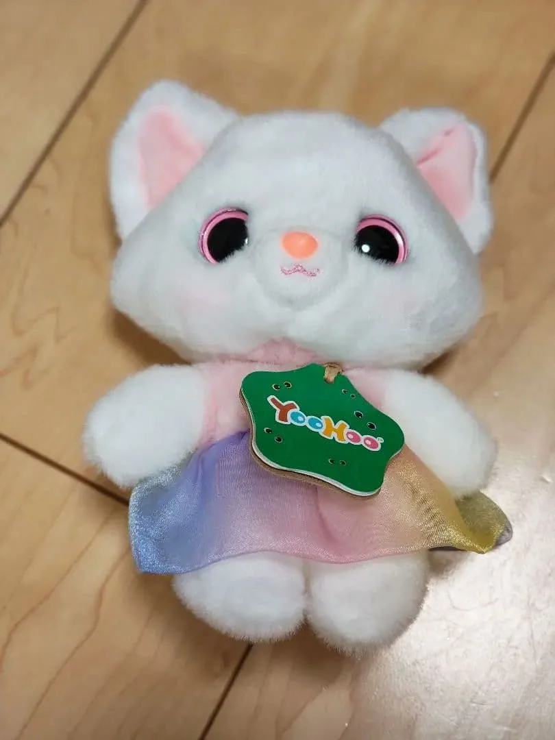 YooHoo & Friends パミー ぬいぐるみ レインボードレス仕様
