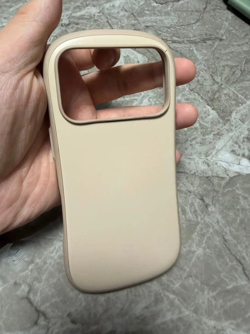 iFace iPhone用ケース マグネット対応 ベージュ