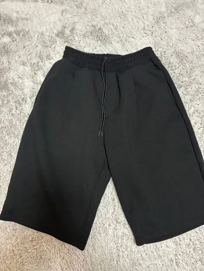 GU メンズ ハーフパンツ ブラック Sサイズ