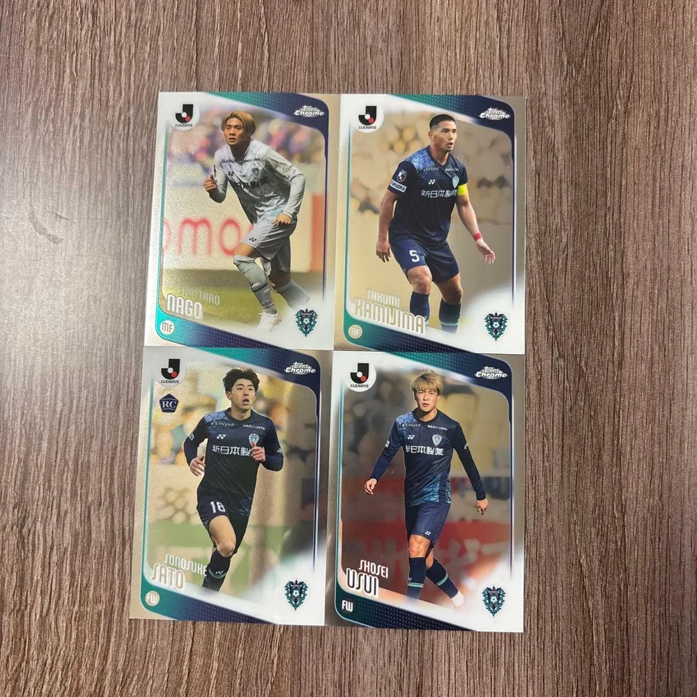 Topps Chrome Jリーグ 福岡 4枚セット