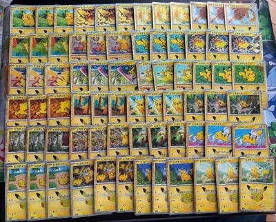 ポケモンカード 30th CELEBRATIONピカチュウ まとめ売り93枚