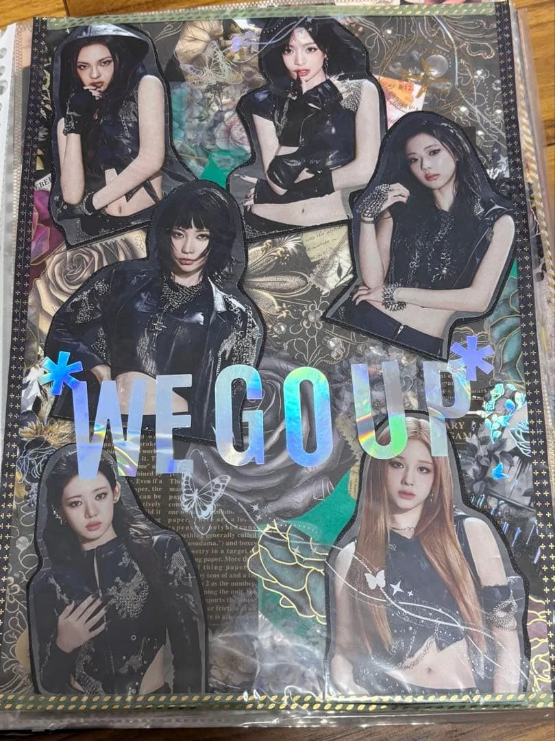 BABYMONSTER WE GO UP コラージュ