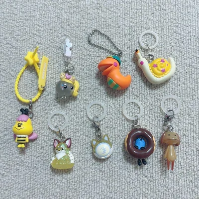 【黄色】めじるしアクセサリー ガチャガチャ まとめ売り