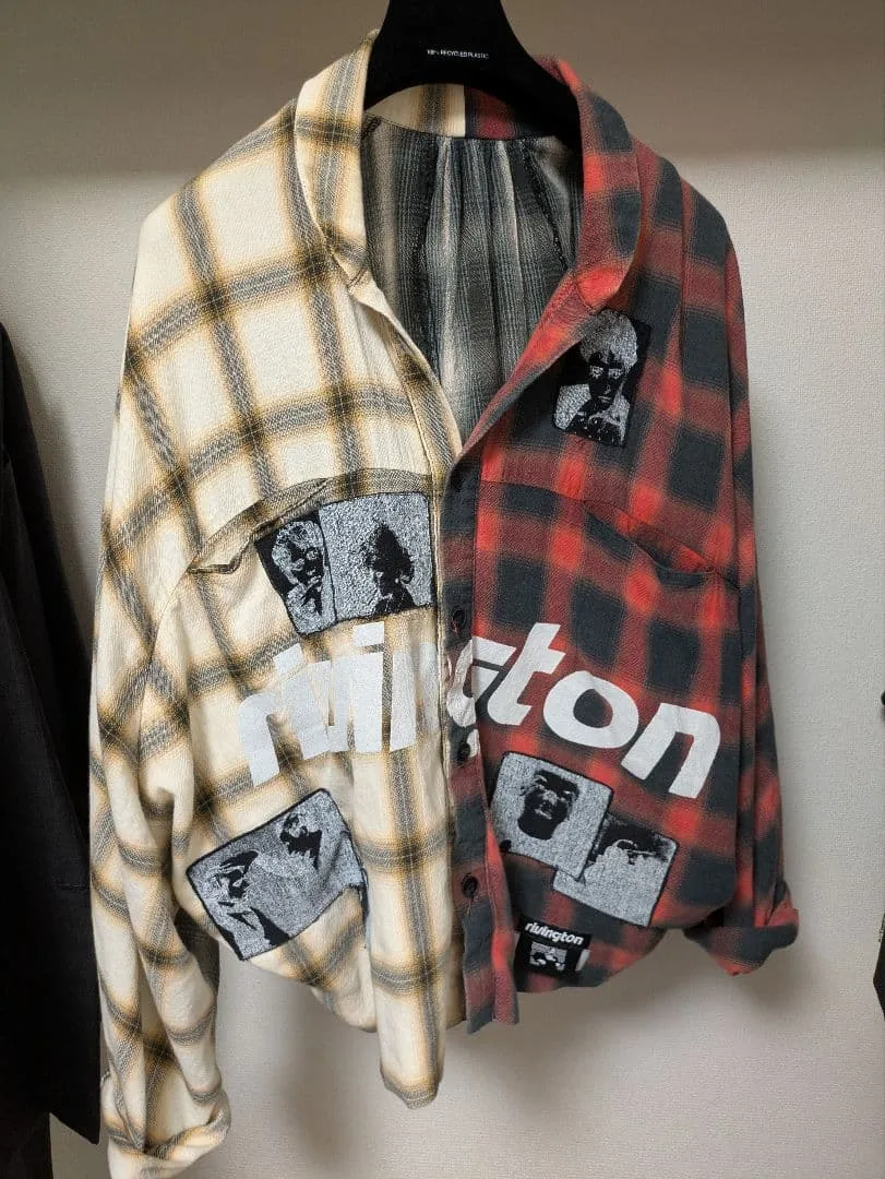 rrr123 長袖 ネルシャツ メンズ rivington 完売品 激レア