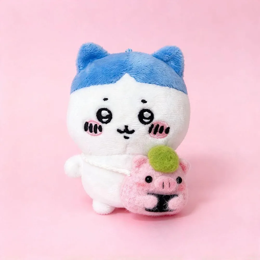 ブタのポシェット 着せ替え服 ぬい服 ぬい用 ちいかわ ハチワレ ハンドメイド
