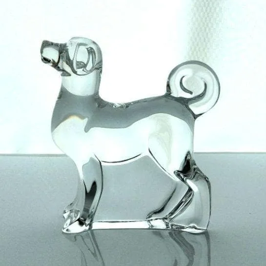 【新品】バカラ 犬 ドック オブジェ 置物 インテリア