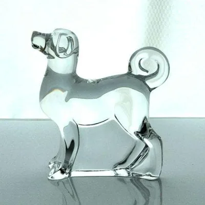 【新品】バカラ 犬 ドック オブジェ 置物 インテリア