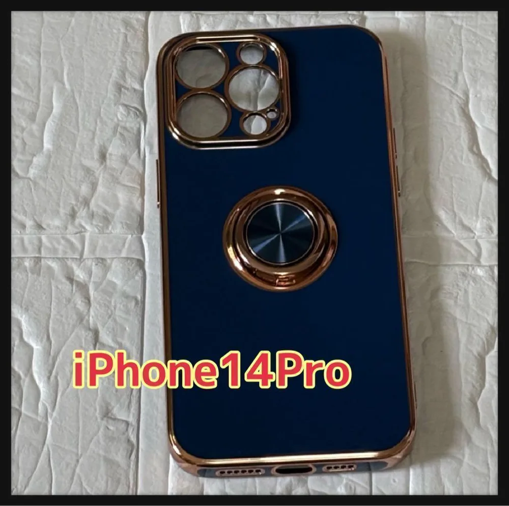 NPOFR SXMO iPhone 14 Pro用リング付きケース