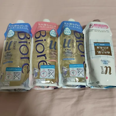 ビオレu The Body ボディウォッシュ 乳液 つめかえ 4点セット