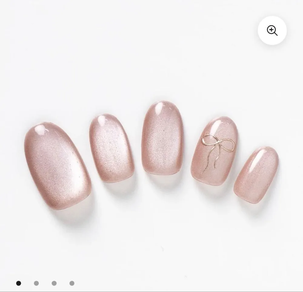 EVERNAIL K Tulle Pinkマグネットネイルチップ Sサイズ