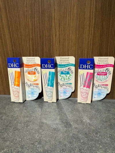 【新品未開封】DHC 香るモイスチュアリップクリーム 各種3本セット