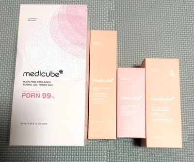 medicube コラーゲントナーパッド&トナー&セラム&マスク4点セット