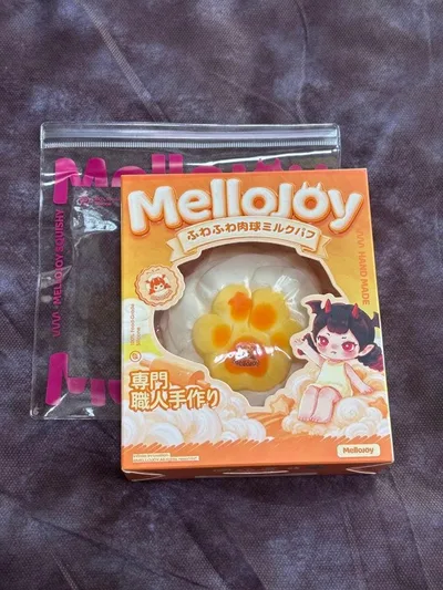 メロジョイ ふわふわ肉球ミルクパフ ムースクリーム