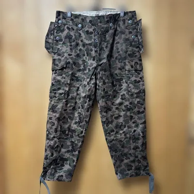 70s!!オーストリア軍⭐️ピードットカモフィールドパンツ【ヴィンテージ】