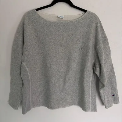 Champion リバースウィーブ スウェット 裏起毛 グレー M 美品
