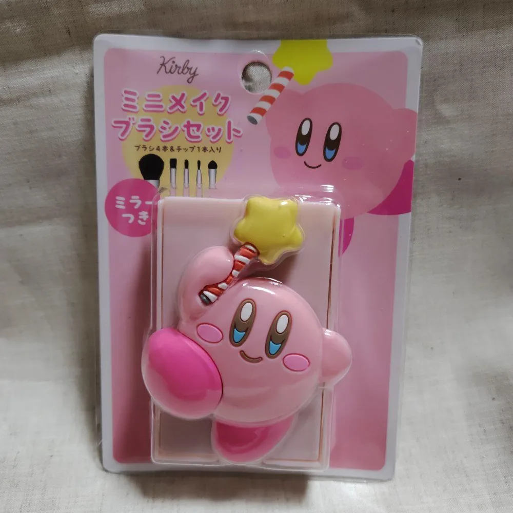 星のカービィ ミニメイクブラシセット ミラー付き 新品未開封 匿名配送