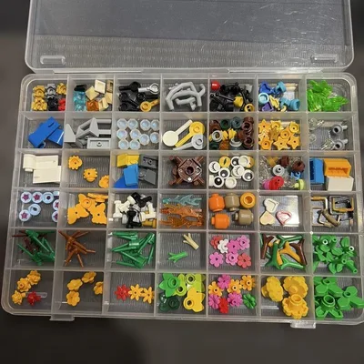 LEGO レゴ パーツ まとめ売り 収納ケース付き