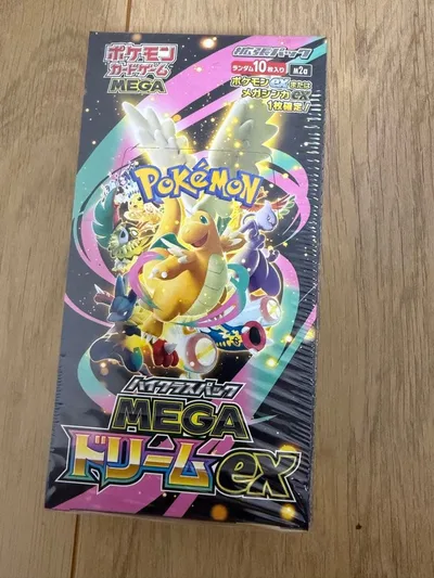 【未開封】【シュリンク付】ポケモンカードゲーム MEGAドリームex BOX