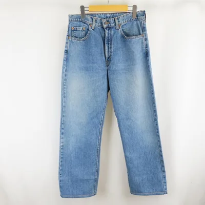 90s フィリピン製 LEVIS 512 フェード デニム パンツ 古着 33