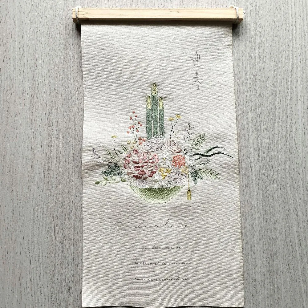 No.103 お正月タペストリー 新品訳 門松 正月 お正月飾り タペストリー