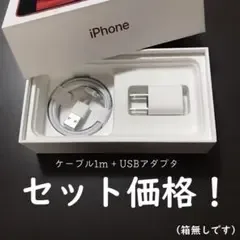 iPhone ライトニングケーブル 充電 セット