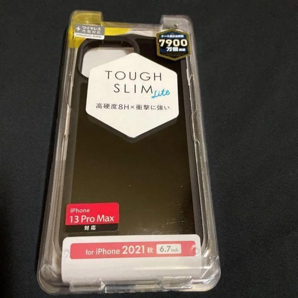 新品 iPhone 13 Pro Max ケース エレコムtough slim黒