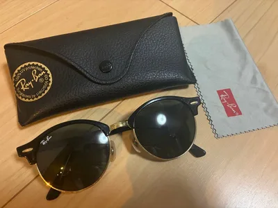 Ray-Ban クラブマスター ラウンド サングラス