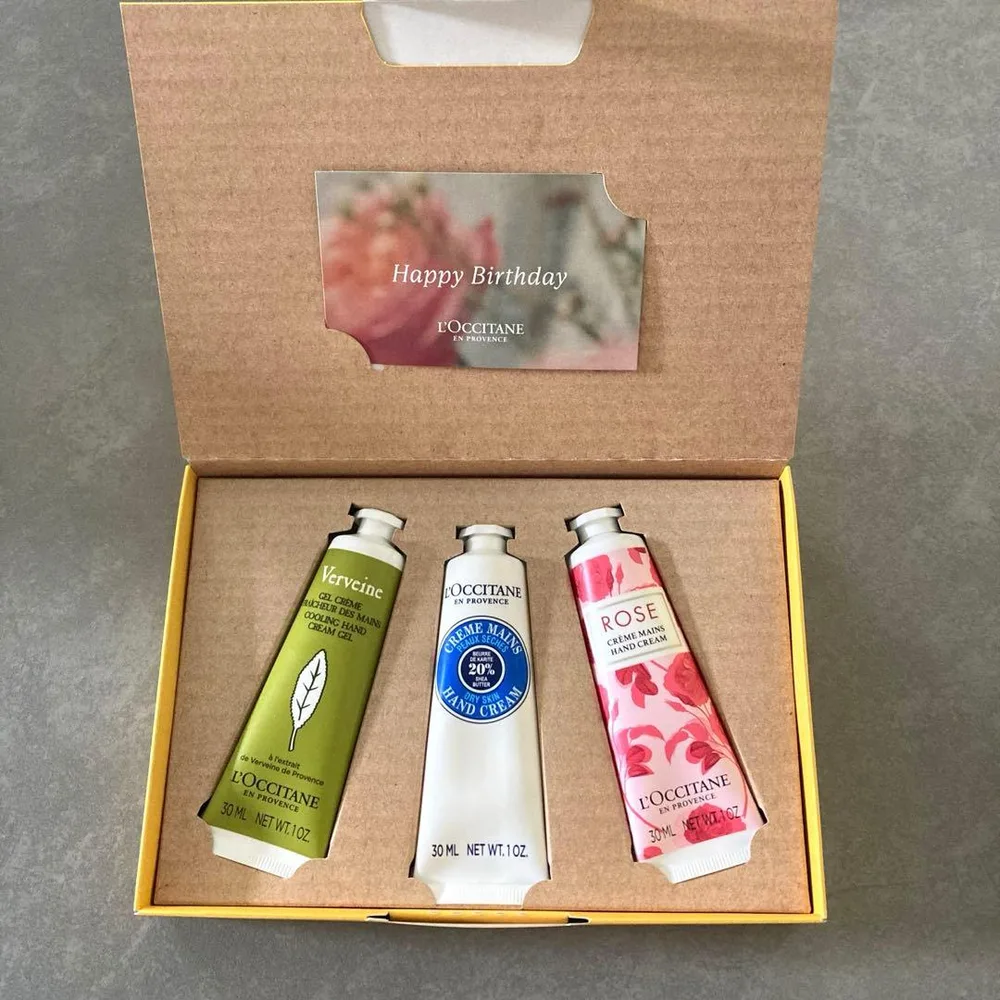 L'OCCITANE ハンドクリーム 3本セット 30ml