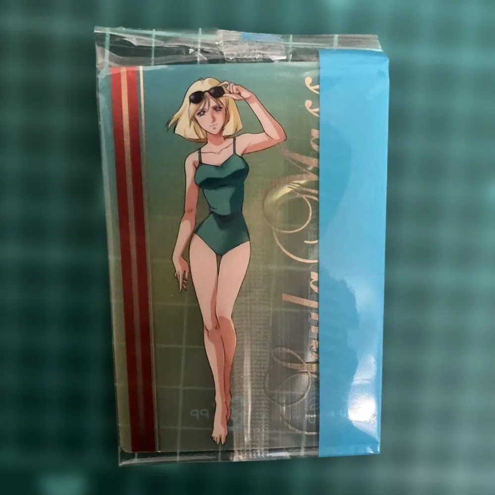 ガンダム 森永ウエハース クリアカード セイラ・マス 水着 未開封