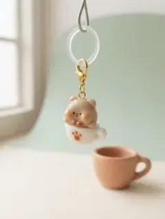 くまモチーフ めじるしアクセサリー ハンドメイド