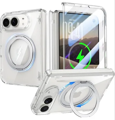 【新品】iPhone Duo 用 ケース Magsafe対応 360° スタンド