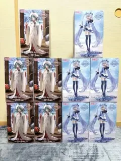 雪ミク AMP フィギュア2012ver. 2013ver. 10体セット