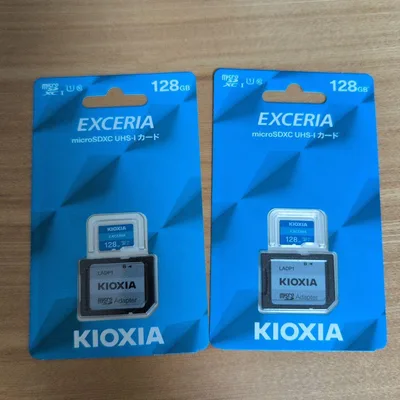 【新品未開封】KIOXIA microSDXC 128GB 2枚セット