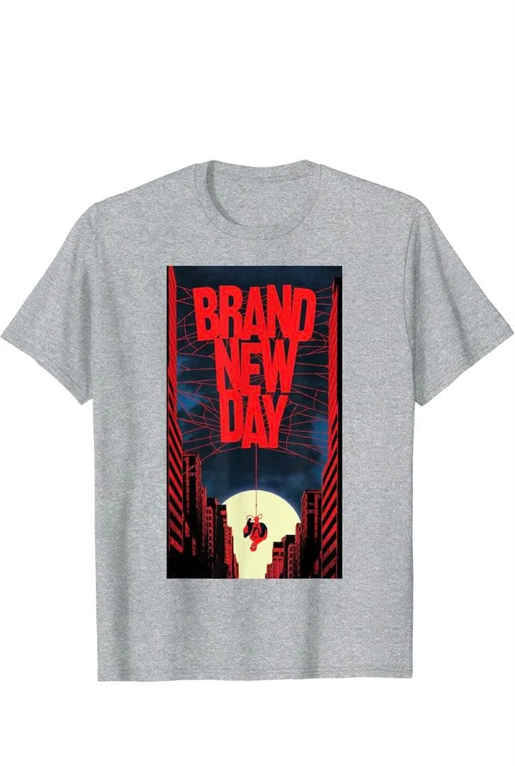 スパイダーマン BRAND NEW DAY Tシャツ グレー