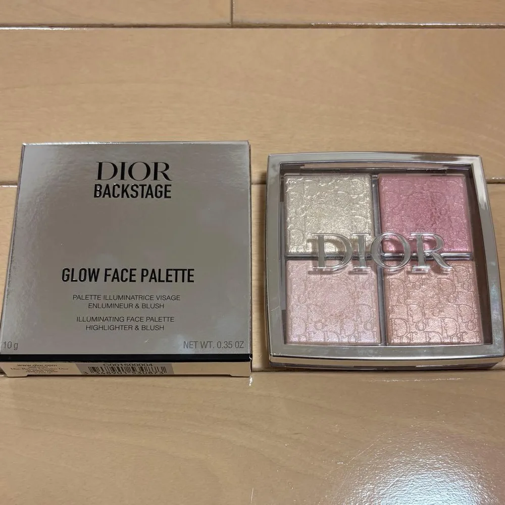 Dior バックステージ グロウ パレット 004 ローズゴールド ハイライト