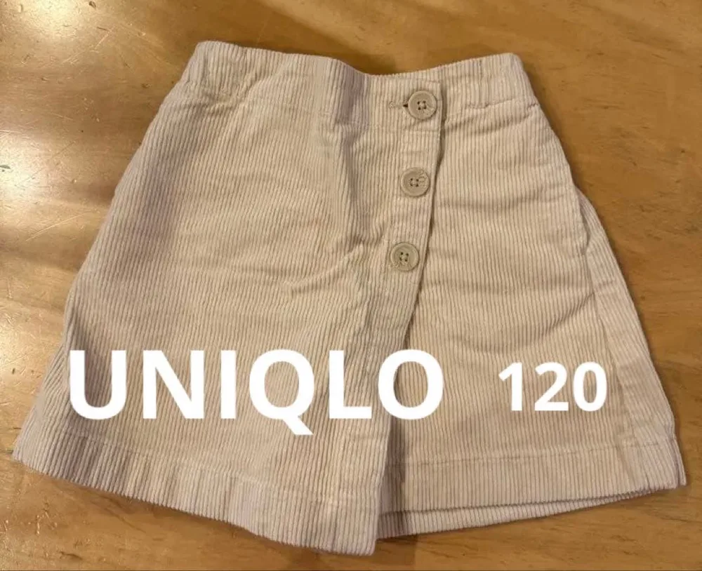 UNIQLO✳︎コーデュロイキュロットスカート 120