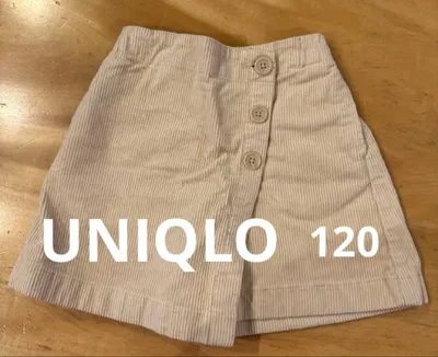 UNIQLO✳︎コーデュロイキュロットスカート 120