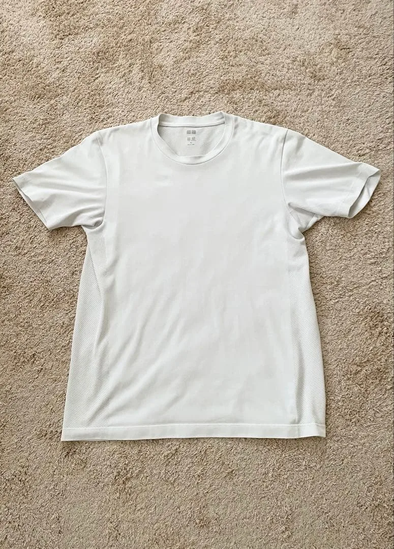 UNIQLO ユニクロ メッシュ Tシャツ ホワイト XL